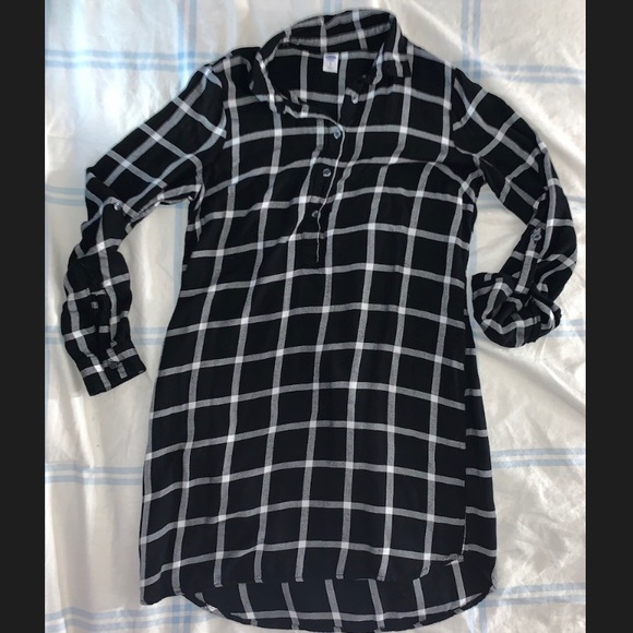 Flannel dress - Picture 3 of 4
